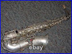 Late/Transitional Buescher True Tone Alto Sax/Saxophone -Plays Great