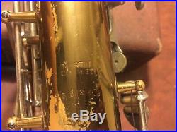 Martin Alto 1939 Com II Lion And Crown Org Sax Saxophone