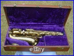 Martin Committee III Alto Sax 1957 with Case Genuine Closet Find Saxophone