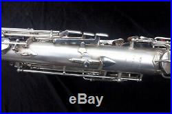 Martin Handcraft Alto Sax Committee I Silver plate withGold washed bell 1938