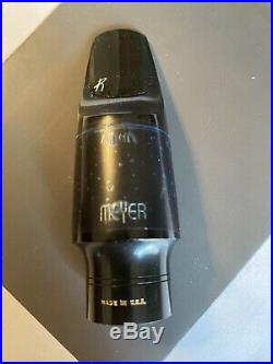 Meyer New York #6M Hard Rubber Alto Sax Mouthpiece 100th Anniversary Model