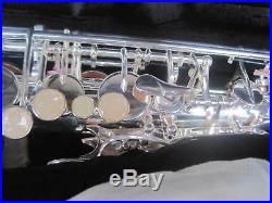 New Yanagisawa Silver Plated Alto Sax COPY made by Dillon Factory N. J. List $2998