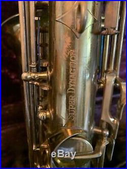Nice 1961 Vintage Buffet Super Dynaction Alto Saxophone Sax With Tri Pack Case