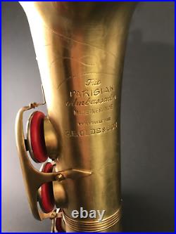 Old Saxophone Ambassador Paris Olds Completely Refurbished 1960