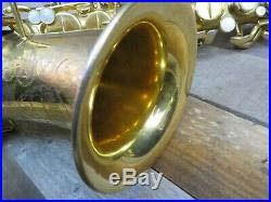 Original 1926 Gold Plated Martin Handcraft Alto Sax Satin Beautiful