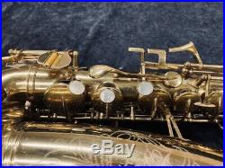 Original Buescher Aristocrat Alto Sax Model 140'Big B Style' Serial # 333226