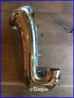 Original Selmer Paris used Serie III alto sax bow and bell