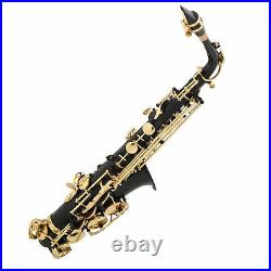 Professional Alto Eb Saxophone Sax Brass with Storage Bag Mouth Hoop & Accessories