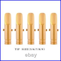 Professional Alto Sax Saxophone Mouthpiece Metal for Playing The Jazz Music