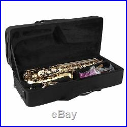 Professional Eb Alto Sax Saxophone Learning Paint Gold with Case & Accessories UK