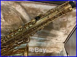 Professional USA Ryton 875 Alto Sax High F# saxophone Germany Mouth +Deluxe Case