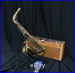 Rare Buescher Super 400 Vintage Alto Sax Recent Service by Pros Power Bell