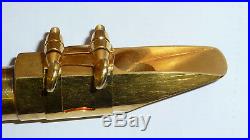 Rare Gold Plated Dave Guardala KING / R&B Alto sax mouthpiece
