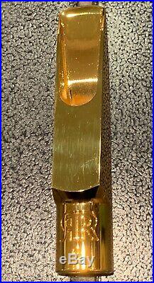 Retro-revival Eric Marienthal Special Alto Sax Mouthpiece # 6.80 18k Gold