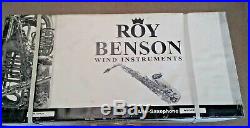 Roy Benson 302 Pro Alto Sax New In Box New Old Stock