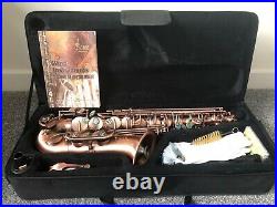 SLADE Brass Nickel Plating Saxophone E Flat Alto Curved Sax Saxophone Set New