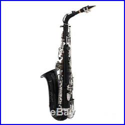 SLADE Mediant Alto Saxophone E Flat For Student Beginner Sax With Case Black