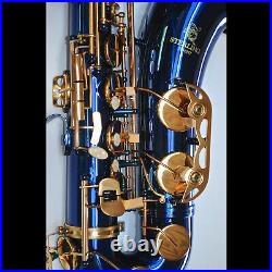 STERLING BLUE ALTO SAX Bb Saxophone Brand New Case FREE EXPRESS POST