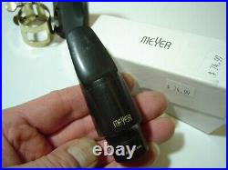 Sax Mouthpiece Alto Meyer Made in USA 5M Medium Chamber