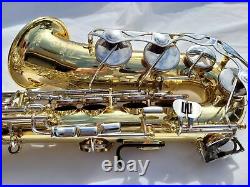 Sax Yamaha YAS 200AD Eb Alto Saxophone With Neck Strap Mouthpiece Case and More