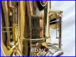 Sax Yamaha YAS 200AD Eb Alto Saxophone With Neck Strap Mouthpiece Case and More