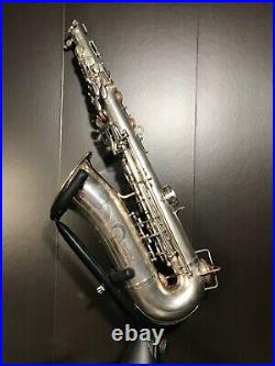Saxophone Old SML Rhinestone Marigaux Lemaire French NEW Cushions Ready to Play