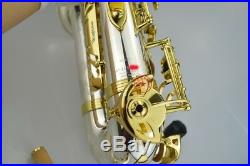 Saxophone YANAGISAWA A-WO37 Alto Nickel Plated Sax Gold Key Eb Tone Plus Case
