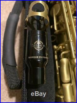 Selmer AS-42 Professional Alto Sax with Paris Neck Brushed Matte Finish AS42M