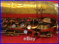 Selmer Cigar Cutter Alto Sax. Fully Repadded. In Excellent Condition