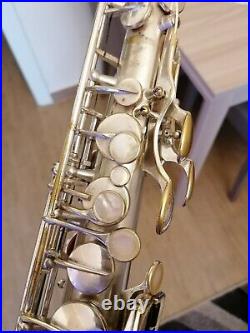 Selmer Modèle 26 alto saxophone, completely hoverauled with Pisoni pads. Sax