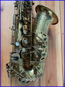 Selmer Paris Super Balanced Action Alto Sax 1948