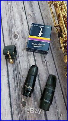 Selmer Signet Alto Sax withRascher and OttoLink mouthpieces Vandoren size 4 reeds