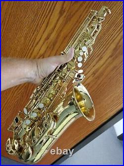 Selmer Soloist Alto Saxophone With Mouthpiece, Strap, And Case Sax Preowned