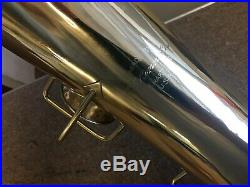 Superb Conn 12m Vintage Transitional Baritone Sax, Rolled T-holes, All New Pads