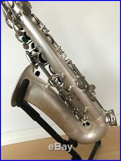 System 54 R-series Altsaxophon in Vintage Silver Alto Sax