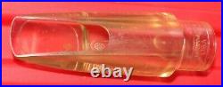 Ted Klum Versitone Acoustimax 6 Alto Sax Mouthpiece Original 77 tip AMBER model