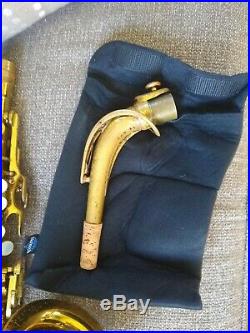 The Martin Alto saxophone fresh overhaul, sax gormet black pads