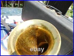 Used, Rare Evette Schaeffer Alto Saxophone Needs Restoration