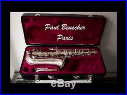 Vintage 1940 french Paul Beuscher alto sax
