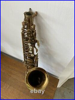 Vintage 1948 BUESCHER ARISTOCRAT Big B Alto Sax Saxophone Elkhart USA