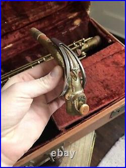 Vintage 1952 The Martin Alto Committee Saxophone Sax With Original Case End Cap