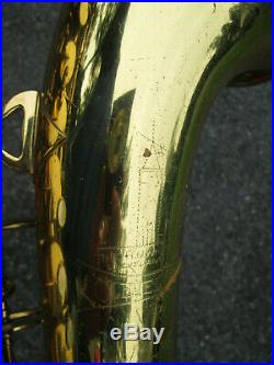 Vintage'50s H N White Cleveland King Alto Sax Alto Saxophone USA! GOOD PLAYER