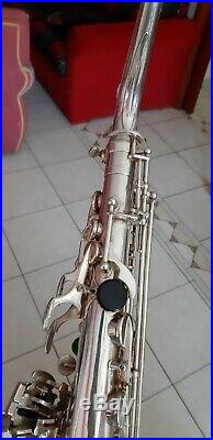 Vintage 80's alto saxophone Selmer silver plated mark vi sound, overhauled sax
