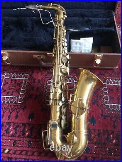 Vintage Alto Sax Saxophone Buescher True Tone Low Pitch 1920's