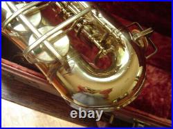 Vintage Buescher Aristocrat Model 140 Alto Sax Original Excellent Condition