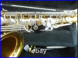 Vintage CONN 24M Pan American Alto Sax Saxophone Musical Instrument Horn & Case