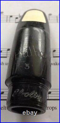 Vintage Carlsbad, CA Brilhart 3 Alto Sax Mouthpiece. 065