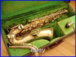 Vintage Gold Plate Buescher True Tone Alto Sax Original Excellent Condition
