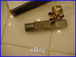 Vintage Miami Dukoff D4 Super Power Chamber Alto Sax mouthpiece