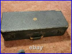 Vintage PAN AMERICAN 58M Alto Sax withOriginal Wooden Case Good Condition